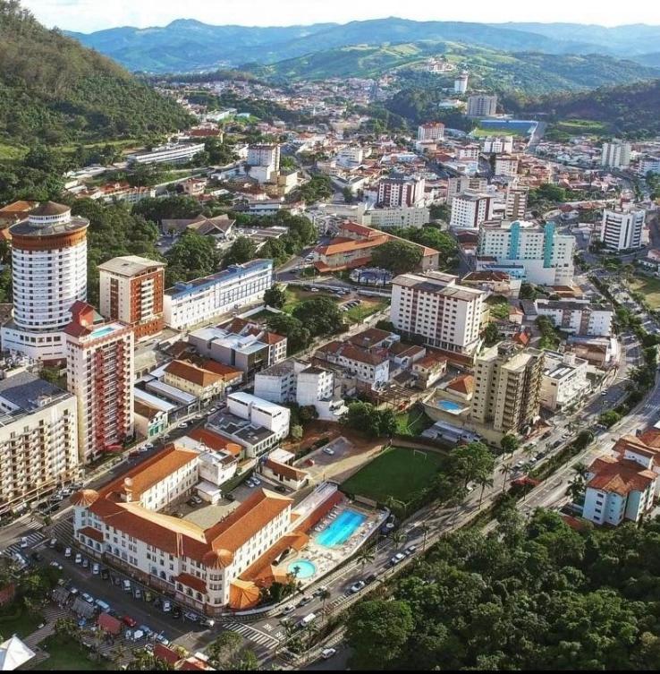 Apartamento Aconchegante Centro Aguas De Lindoia Apartment Exterior foto